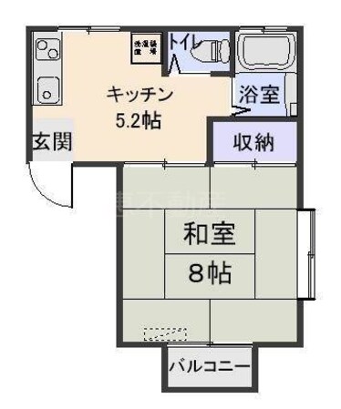 コーポいけのの物件間取画像